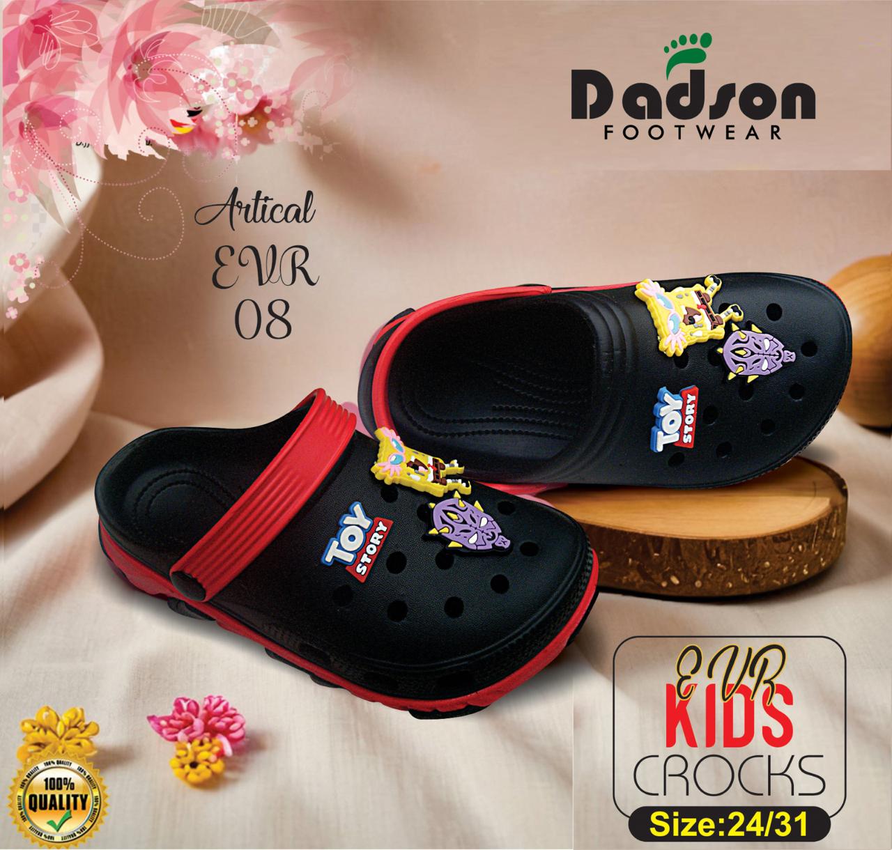Dadson EVR Kids Crocks